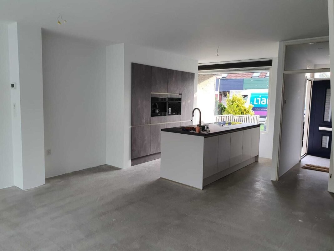 Totaalverbouwing van keukenruimte in Delft